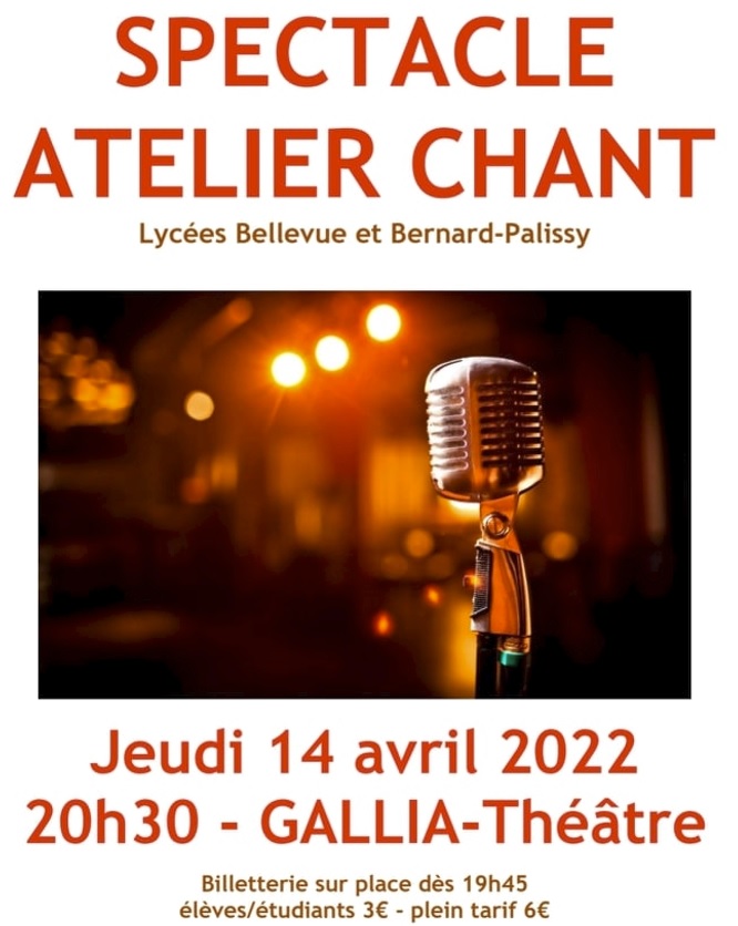 atelier chant