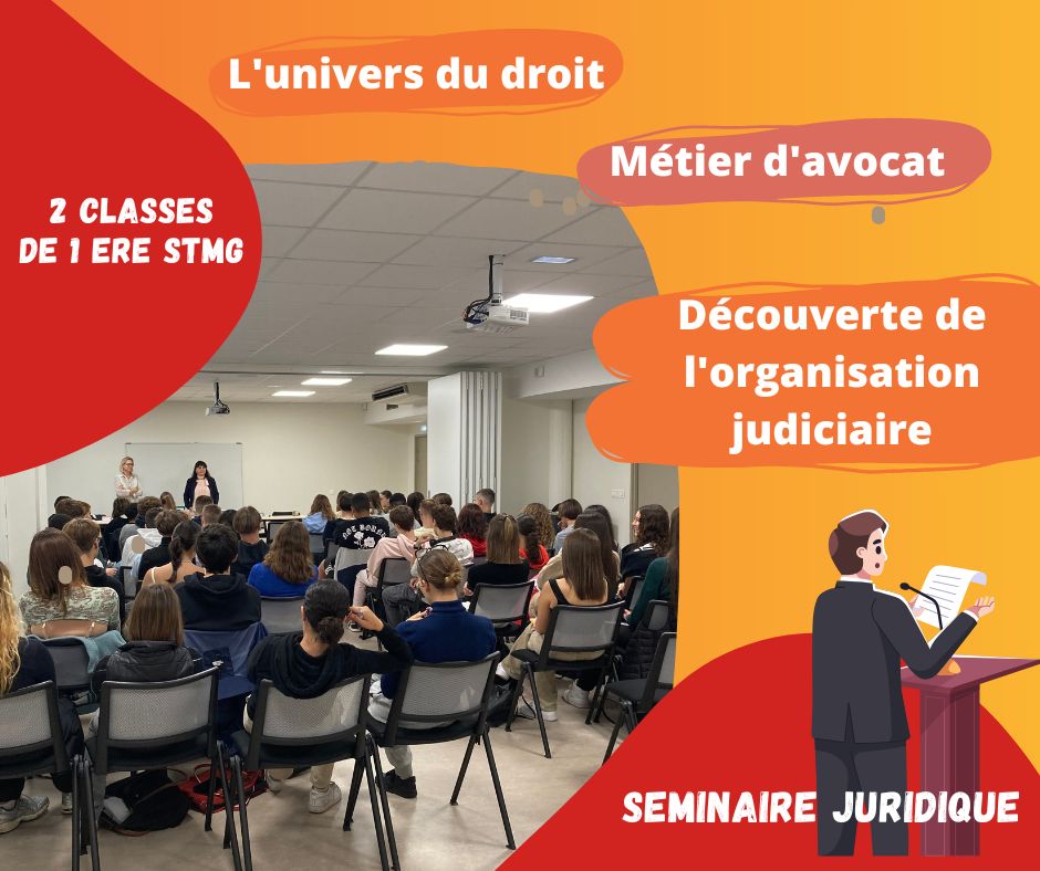 Séminaire Juridique 1ère STMG visuel