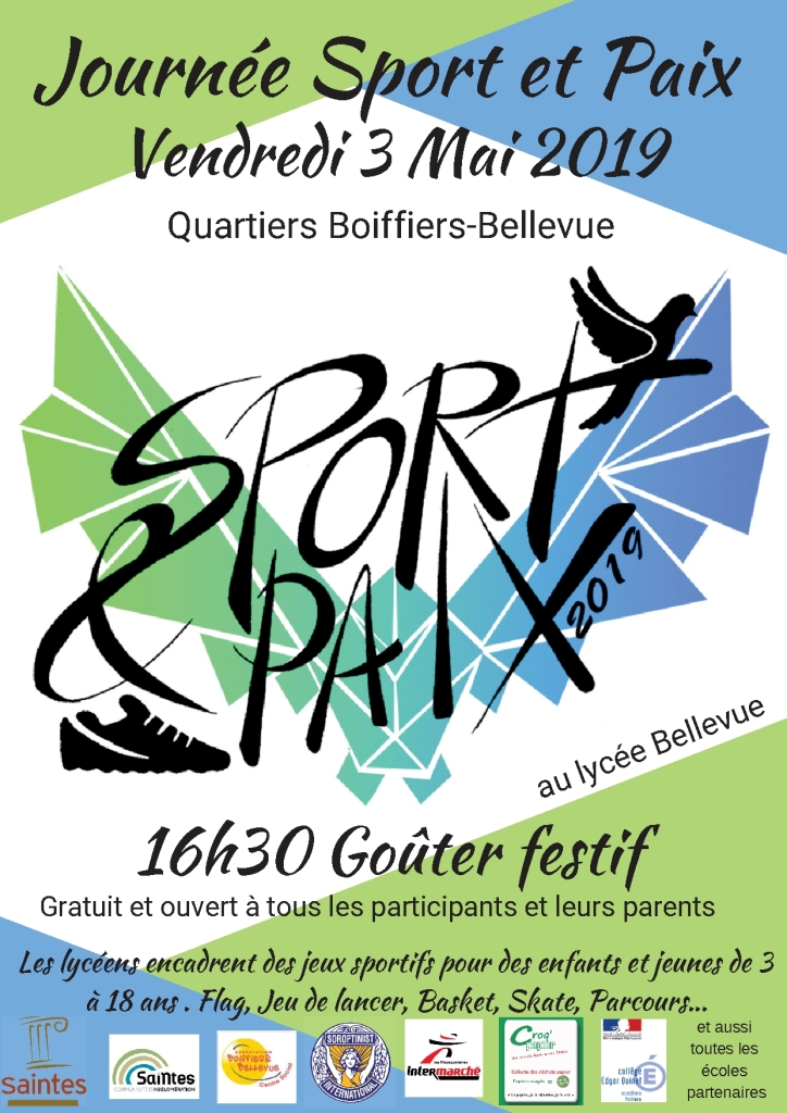 Affiche sport et paix